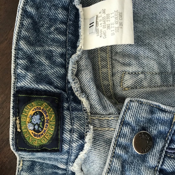 PARIS BLUES CLASSIC STYLE VINTAGE JEANS.  SIZE 11. 💯 percent cotton! - Picture 4 of 4